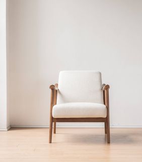 Spencer Mid-Century Chair, Sand