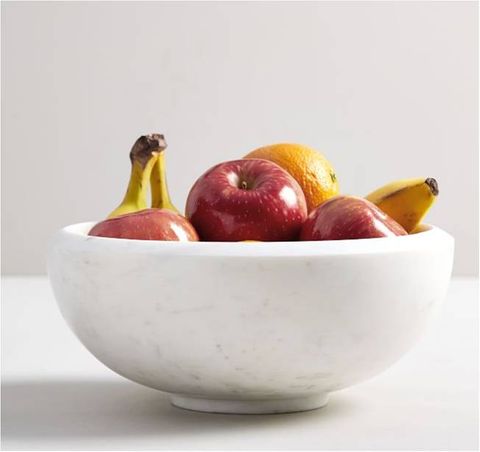 Marble Serving Bowl Grey