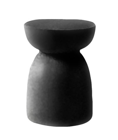 Pedestal Side Table - Black