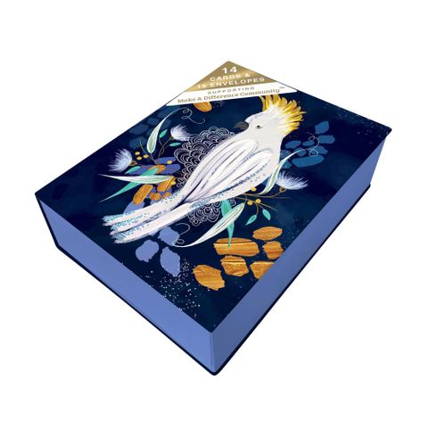 Cockatoo Gift Card Box Set