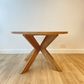 Round Pedestal Dining Table, Natural