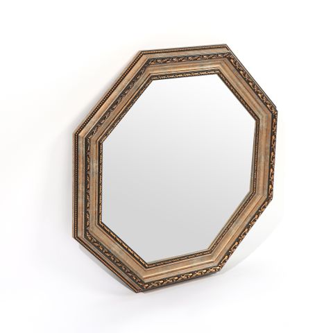 Antico Hexagon Wall Mirror