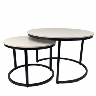 Serena Round Nesting Coffee Tables