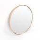 Bella Round Wall Mirror 60 cm, Brass