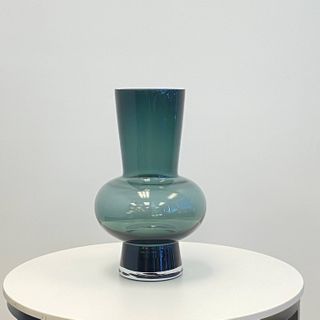 Skylar Glass Vase - Small, Ocean