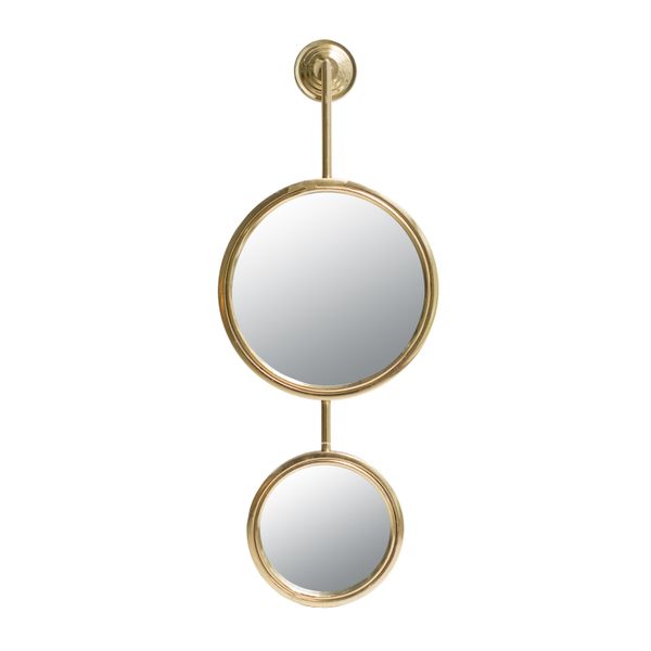 Brass Hanging Mirror