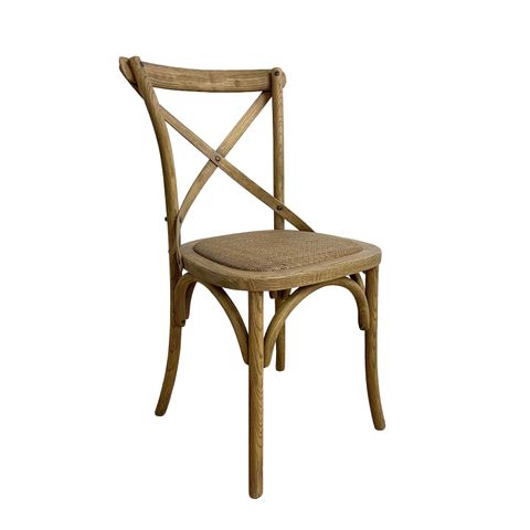 French Bistro Cross Back Dining Chair