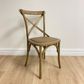 French Bistro Cross Back Dining Chair