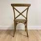French Bistro Cross Back Dining Chair