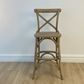 French Bistro Cross Back Bar Stool