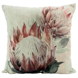 Protea Double Linen Cushion 50x50cm