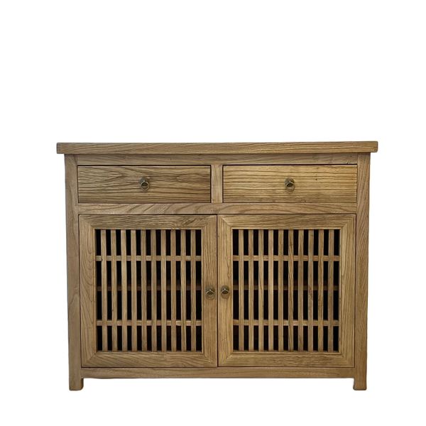 Heritage Elm Slat Cabinet