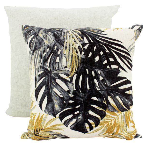 Paradise On Earth Linen Cushion 50x50cm