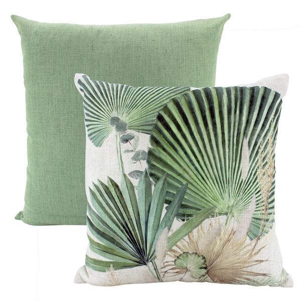 Fan Palm Boutique Cushion 50x50cm