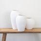 Adesso White Terracotta Table Vase - Small