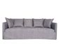 Sanctuary Slipcovered Sofa - Night In, Grey (210 cm)