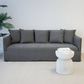 Sanctuary Slipcovered Sofa - Night In, Grey (210 cm)