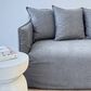 Sanctuary Slipcovered Sofa - Night In, Grey (210 cm)