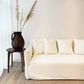 Sanctuary Slipcovered Sofa - Gardenia, White (210 cm)