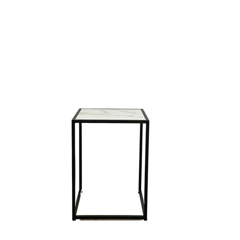 Sara Bedside Table, White