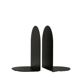 Metal Bookends Black