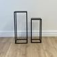 Metal Plinth set of 2