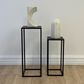 Metal Plinth set of 2