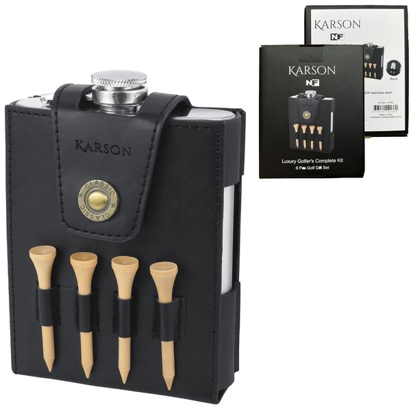 6 pc Karson Gold Gift Set 13x10