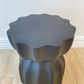 Fluted Side Table - Black