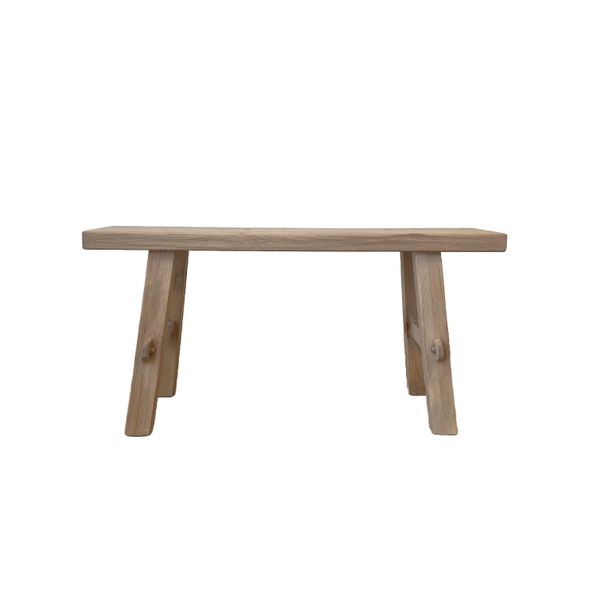Reclaimed Wood Medium Bench,Natural