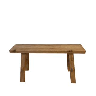 Reclaimed Wood Medium Bench,Natural