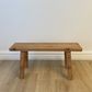 Reclaimed Wood Medium Bench,Natural