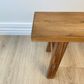 Reclaimed Wood Medium Bench,Natural