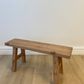 Reclaimed Wood Medium Bench,Natural