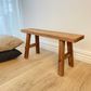 Reclaimed Wood Medium Bench,Natural