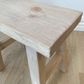 Reclaimed Wood Medium Bench, Alabaster