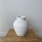 Tuscan Terracotta Jar- White Small