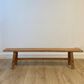 Reclaimed Wood Long Bench, Natural
