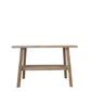 Reclaimed Wood Console Table, Alabaster