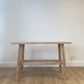 Reclaimed Wood Console Table, Natural
