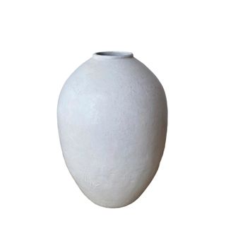 Tuscan Terracotta Vessel - White