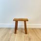 Reclaimed Wood Small Bench, Natural