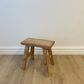 Reclaimed Wood Small Bench, Natural