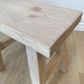 Reclaimed Wood Small Bench, Natural