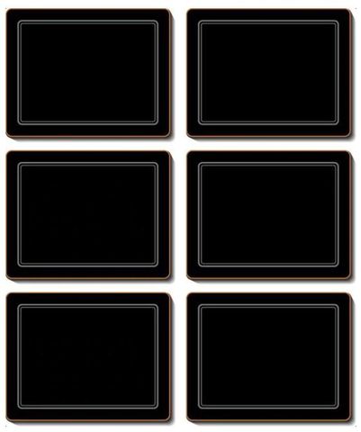 Coasters Midnight 12x10 cm