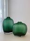 Fleur Shoulder Glass Vase - Large Emerald