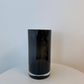 Fleur Cylindrical Glass Vase - Small Obsidian