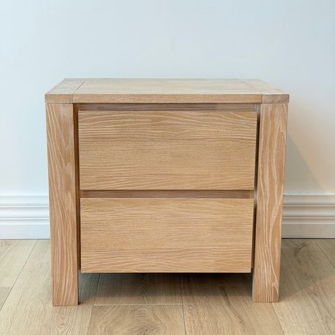 Soren 2 Drawer Bedside Cabinet
