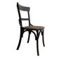 French Cafe Dining Chair, Black