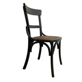 French Cafe Dining Chair, Black